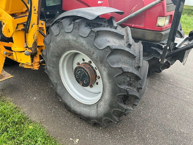 2002 case ih cs110 vierwielaangedreven landbouwtractor met herder mbk503ls maaiarm - afbeelding 67 van  68