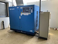 2002 compair l55-7.5 schroefcompressor