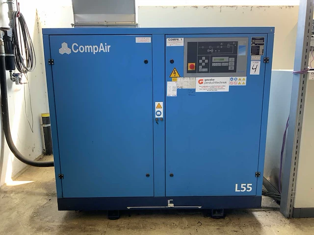 2002 compair l55-7.5 schroefcompressor - afbeelding 6 van  13