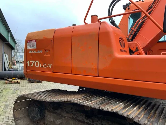 2002 daewoo/doosan solar 170lc-v rupsgraafmachine - afbeelding 27 van  53