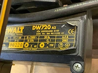 2002 de walt dw 720 radiaalafkortzaagmachine - afbeelding 5 van  7