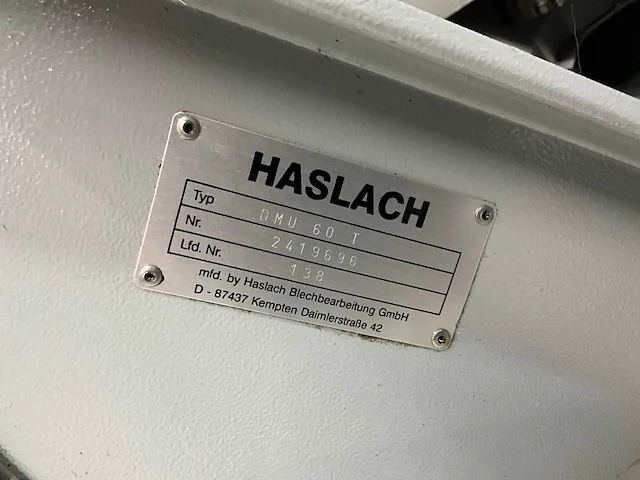 2002 deckel maho dmg dmu 60t 5-assige cnc freesmachine - afbeelding 2 van  38