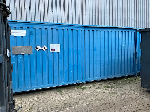 2002 denios 1 g 6.14-ost chemische opslagcontainer - afbeelding 2 van  7