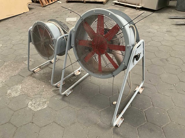 2002 dynair ccp 454 / 634 ventilator (2x) - afbeelding 1 van  9
