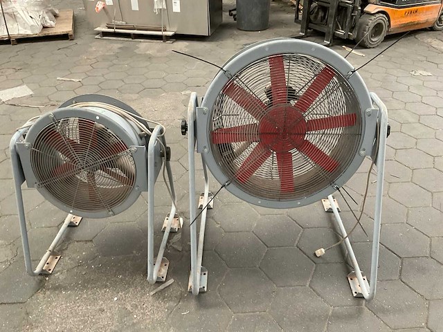 2002 dynair ccp 454 / 634 ventilator (2x) - afbeelding 2 van  9