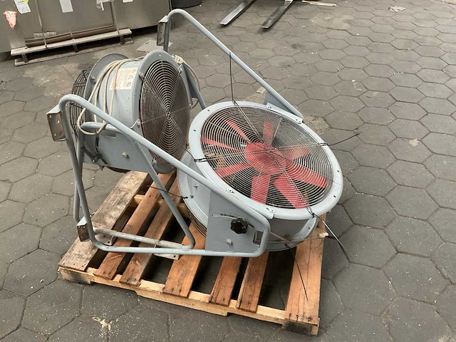 2002 dynair ccp 454 / 634 ventilator (2x) - afbeelding 9 van  9