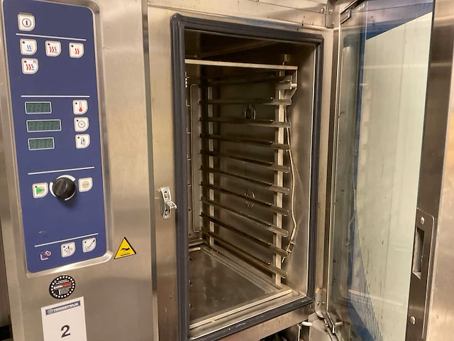 2002 electrolux cs10me4/40 combisteamer - afbeelding 3 van  8