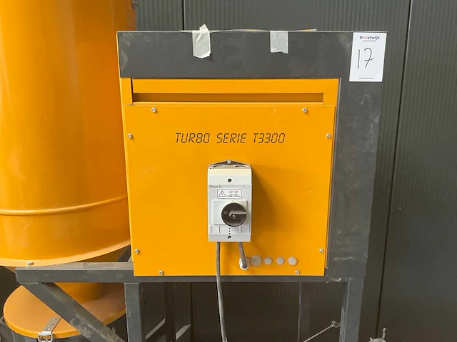 2002 ergovac turbo serie t3300 stofafzuiging - afbeelding 5 van  12