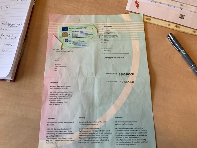 2002 evers ekb 353 visverkoop schamel aanhangwagen - afbeelding 33 van  40