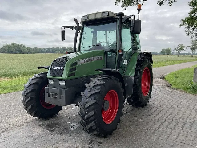 2002 fendt 309 c vierwielaangedreven landbouwtractor - afbeelding 1 van  16