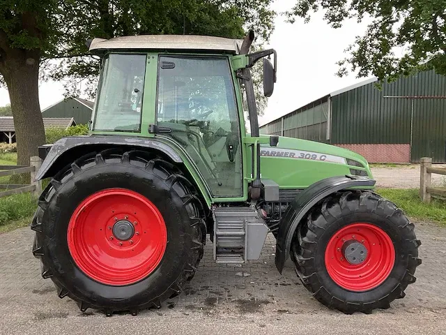 2002 fendt 309 c vierwielaangedreven landbouwtractor - afbeelding 6 van  16