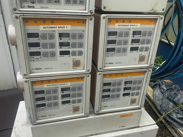 2002 gema optitronic cg03 automaat poederpistool - afbeelding 4 van  14