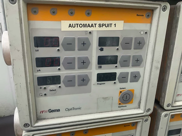 2002 gema optitronic cg03 automaat poederpistool - afbeelding 5 van  14