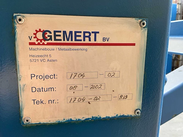 2002 gemert 1704-02 kantelbank - afbeelding 7 van  7