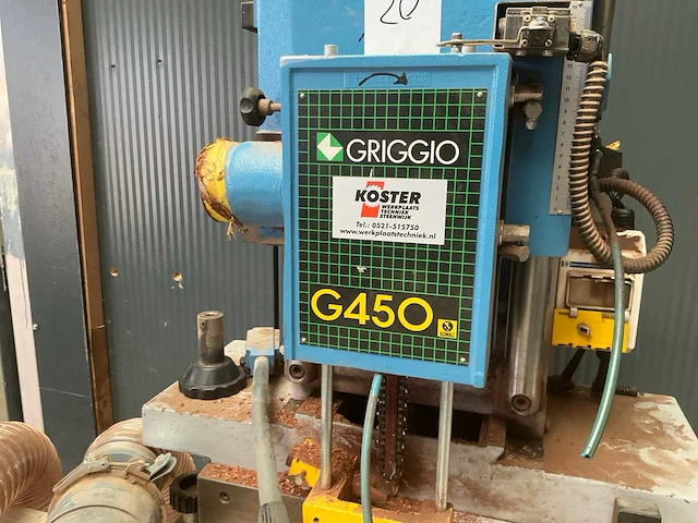 2002 griggio g450 kettingfreesmachine - afbeelding 5 van  10