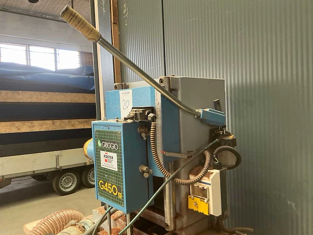 2002 griggio g450 kettingfreesmachine - afbeelding 6 van  10