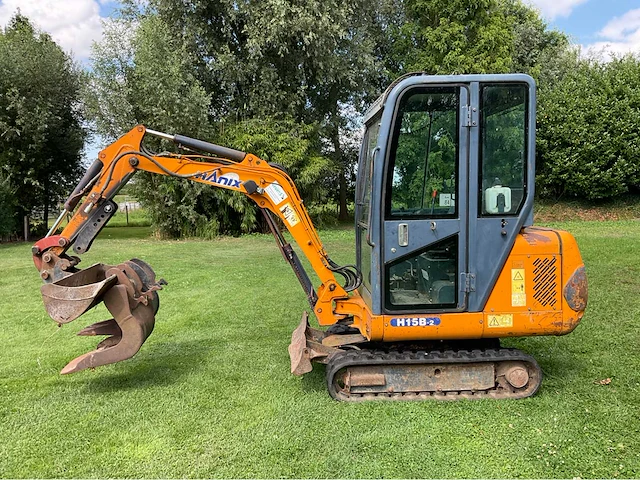 2002 hanix h15b-2 minigraafmachine - afbeelding 12 van  25