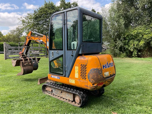 2002 hanix h15b-2 minigraafmachine - afbeelding 19 van  25
