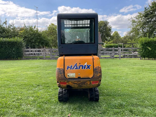 2002 hanix h15b-2 minigraafmachine - afbeelding 20 van  25