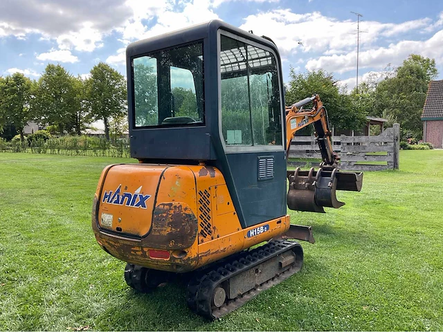 2002 hanix h15b-2 minigraafmachine - afbeelding 21 van  25
