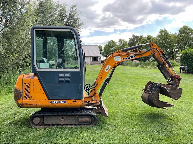 2002 hanix h15b-2 minigraafmachine - afbeelding 22 van  25