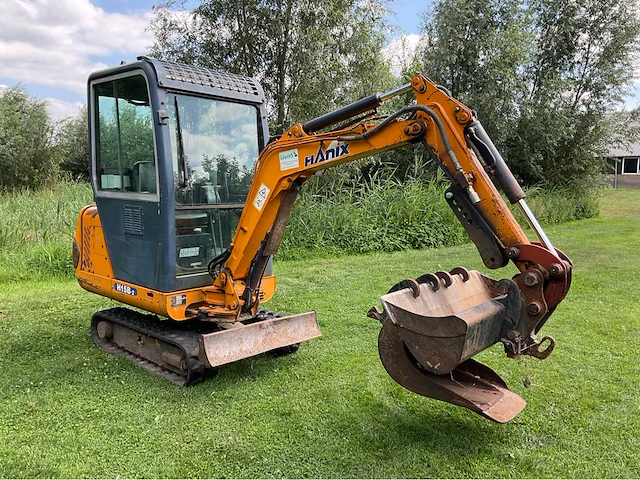 2002 hanix h15b-2 minigraafmachine - afbeelding 23 van  25