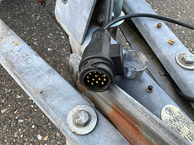 2002 hapert al2000 plateau aanhangwagen - afbeelding 4 van  17