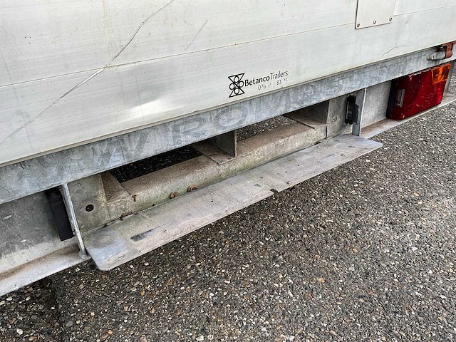 2002 hapert al2000 plateau aanhangwagen - afbeelding 8 van  17