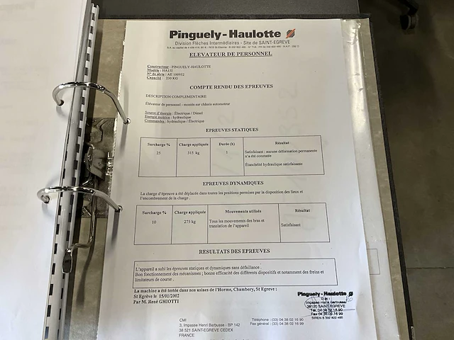 2002 haulotte ha15i elektrische hoogwerker - afbeelding 21 van  30