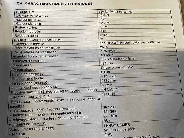 2002 haulotte ha15i elektrische hoogwerker - afbeelding 16 van  30