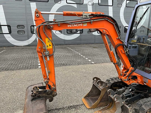 2002 hitachi ex17-2 minigraafmachine - afbeelding 8 van  29