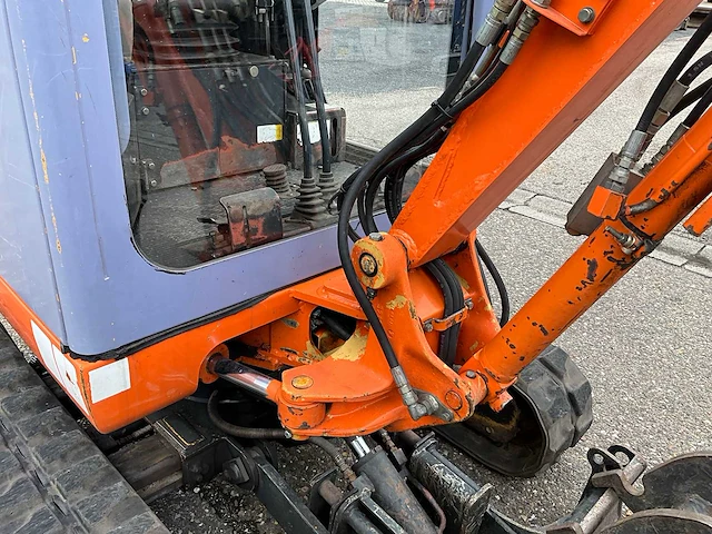2002 hitachi ex17-2 minigraafmachine - afbeelding 13 van  29