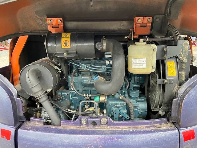 2002 hitachi ex17-2 minigraafmachine - afbeelding 20 van  29