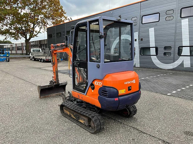 2002 hitachi ex17-2 minigraafmachine - afbeelding 23 van  29