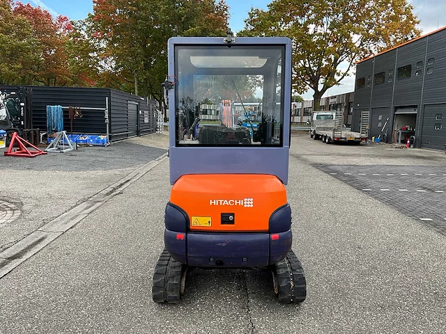 2002 hitachi ex17-2 minigraafmachine - afbeelding 24 van  29