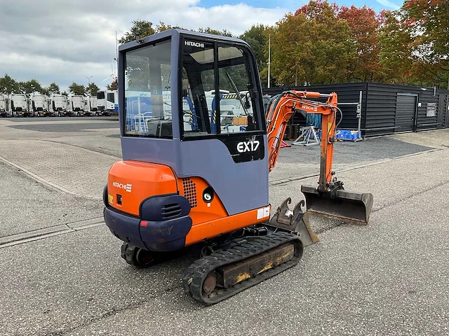2002 hitachi ex17-2 minigraafmachine - afbeelding 25 van  29