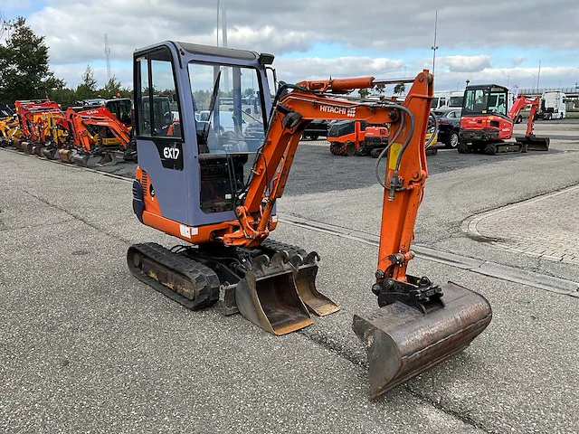 2002 hitachi ex17-2 minigraafmachine - afbeelding 27 van  29