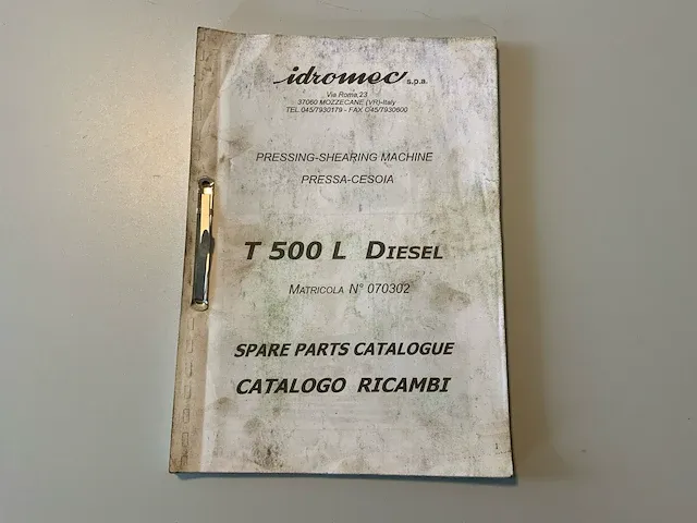 2002 idromec t 500 l diesel knipschaar balenpers - afbeelding 30 van  40