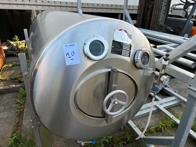 2002 inbev 5000131 rvs opslagtank 1000l. - afbeelding 3 van  7