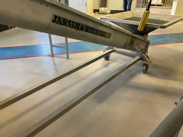 2002 jansen & heuning jhs200/6000 mobiele opvoer kettingtransporteur - afbeelding 3 van  8