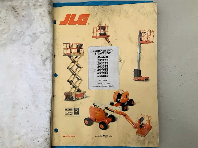 2002 jlg 2646e8 hoogwerker - afbeelding 15 van  22