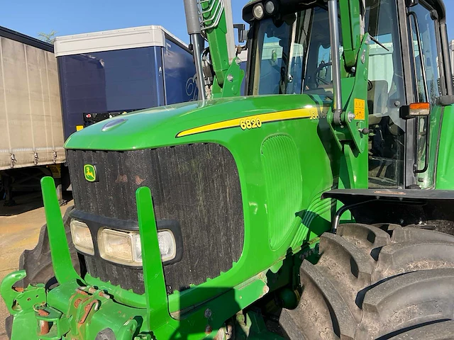 2002 john deere 6820 vierwielaangedreven landbouwtractor met voorlader - afbeelding 51 van  51
