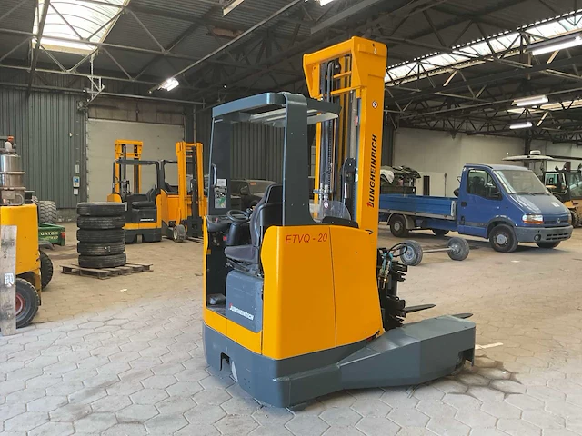 2002 jungheinrich etvq20 reach truck - afbeelding 4 van  10