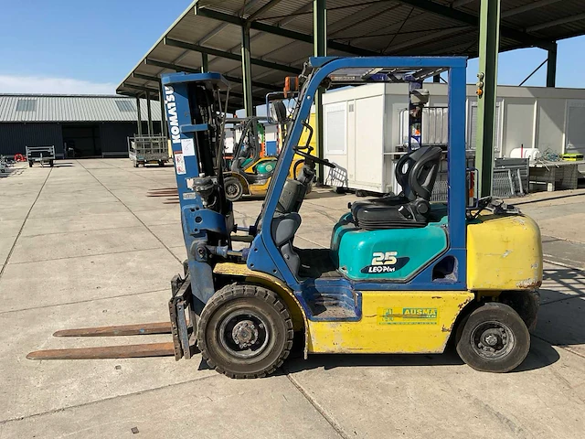 2002 komatsu fg25ht-14 vorkheftruck - afbeelding 8 van  15