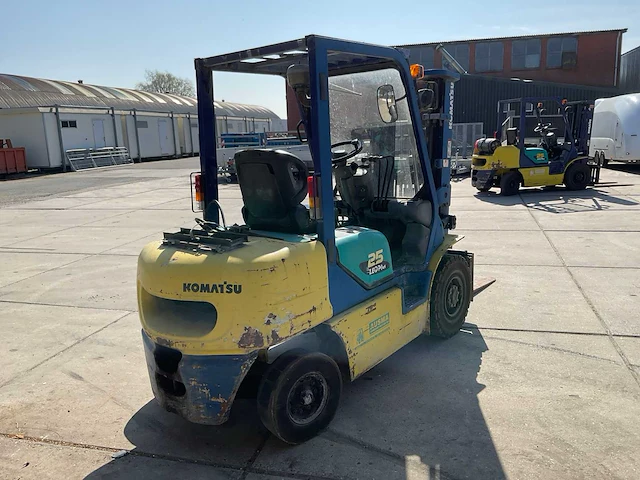 2002 komatsu fg25ht-14 vorkheftruck - afbeelding 10 van  15