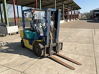 2002 komatsu fg25ht-14 vorkheftruck - afbeelding 12 van  15