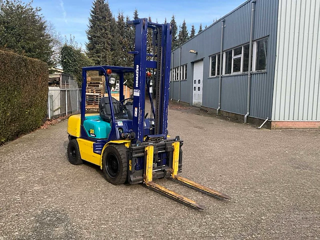 2002 komatsu pd30t-14 vorkheftruck - afbeelding 20 van  25
