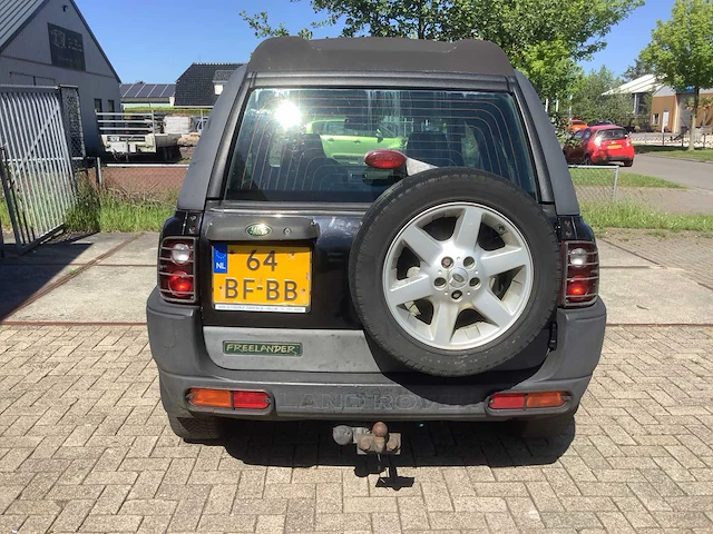 2002 land rover freelander hardback 2.0 td4 s hard top bedrijfswagen - afbeelding 8 van  17