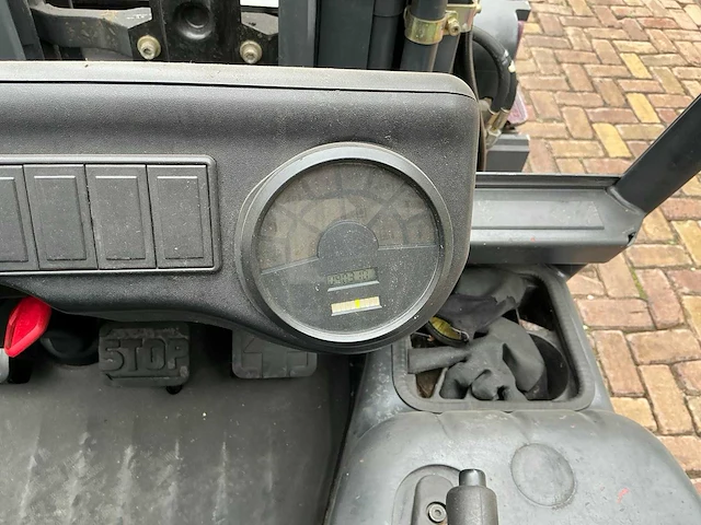 2002 linde e18 vorkheftruck met cascade balenklem - afbeelding 5 van  15