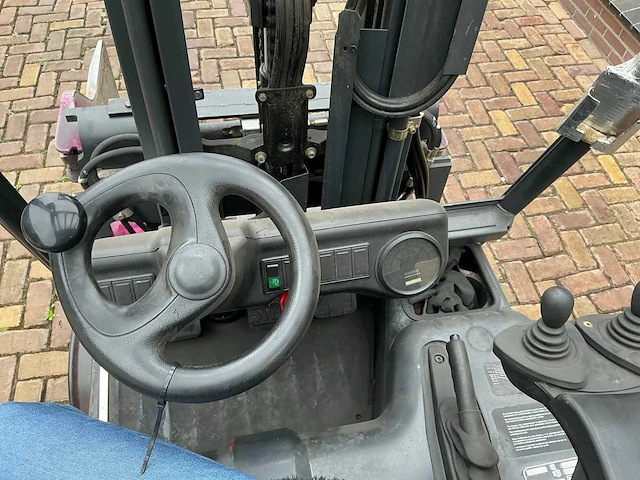 2002 linde e18 vorkheftruck met cascade balenklem - afbeelding 6 van  15